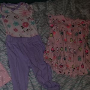 Baby outfit and romper